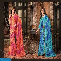 Ruchi chiffon mania vol-5 Wholesale chiffon Saree collection